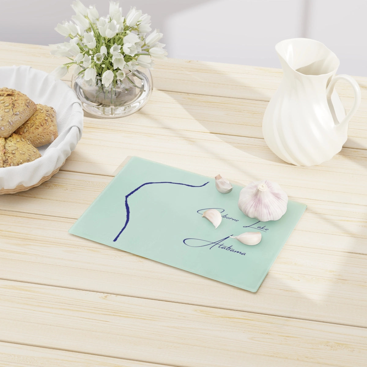 Alabama Claiborne Lake Cutting Board other position view from context-1 small.webp