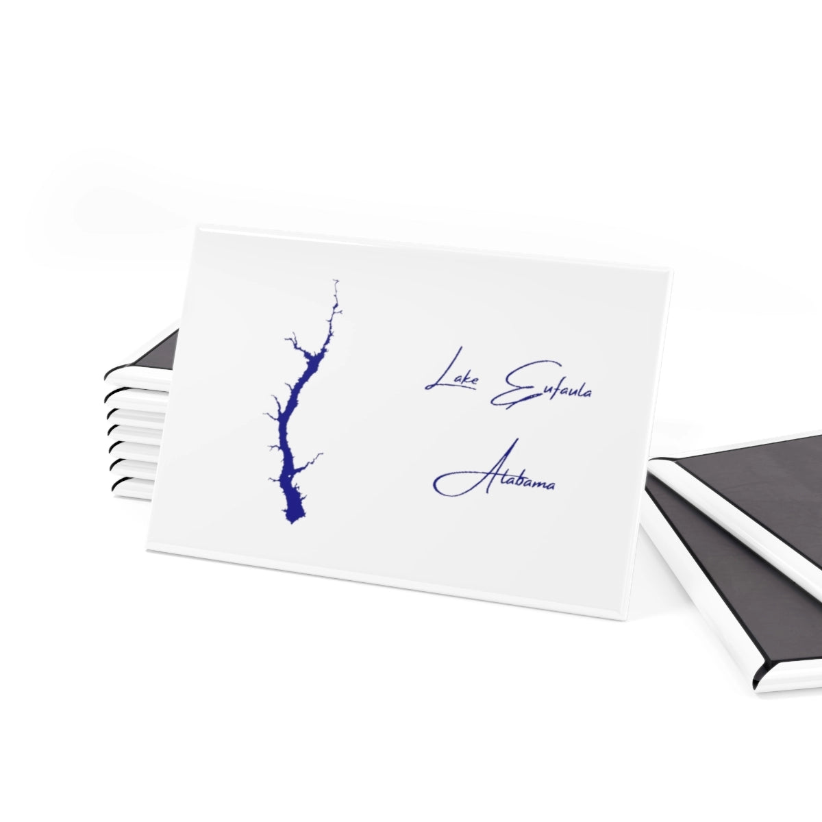 Alabama Lake Eufaula Magnet front position view from set 2 x 3.webp