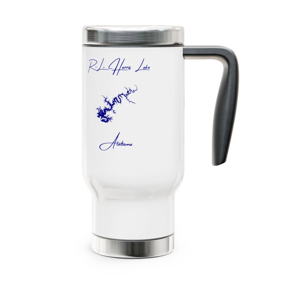 Alabama R.L. Harris Lake Travel Mug other position view from right 14oz.webp