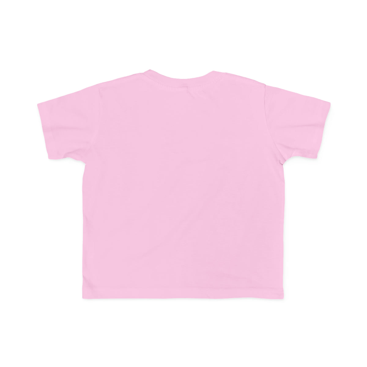 Alaska Becharof Lake Toddler T-shirt back position view from back pink