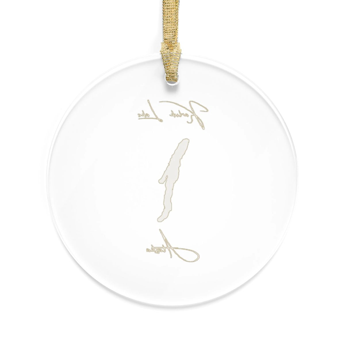 Alaska Karluk Lake Tree Ornament other position view from back round.webp