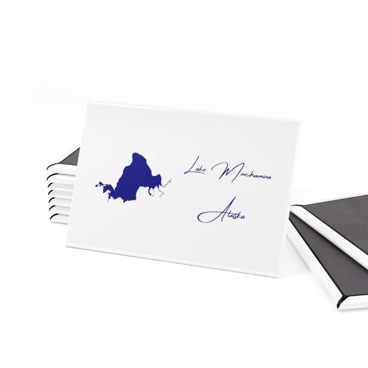 Alaska Lake Minchumina Magnet front position view from set 2 x 3.webp