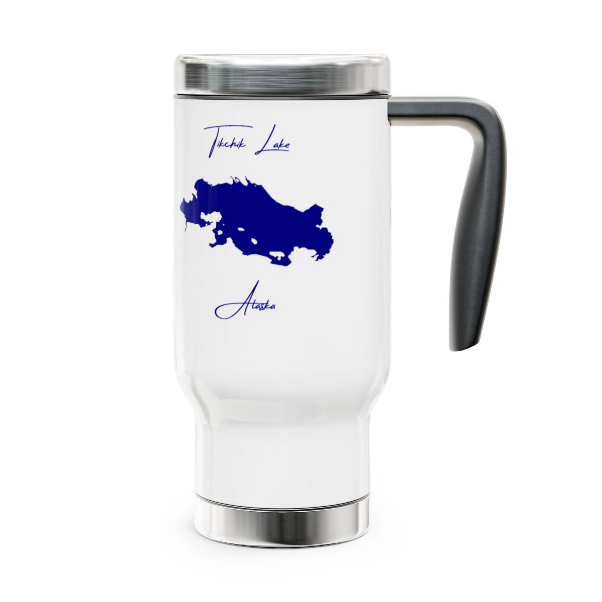 Alaska Tikchik Lake Travel Mug other position view from right 14oz.webp