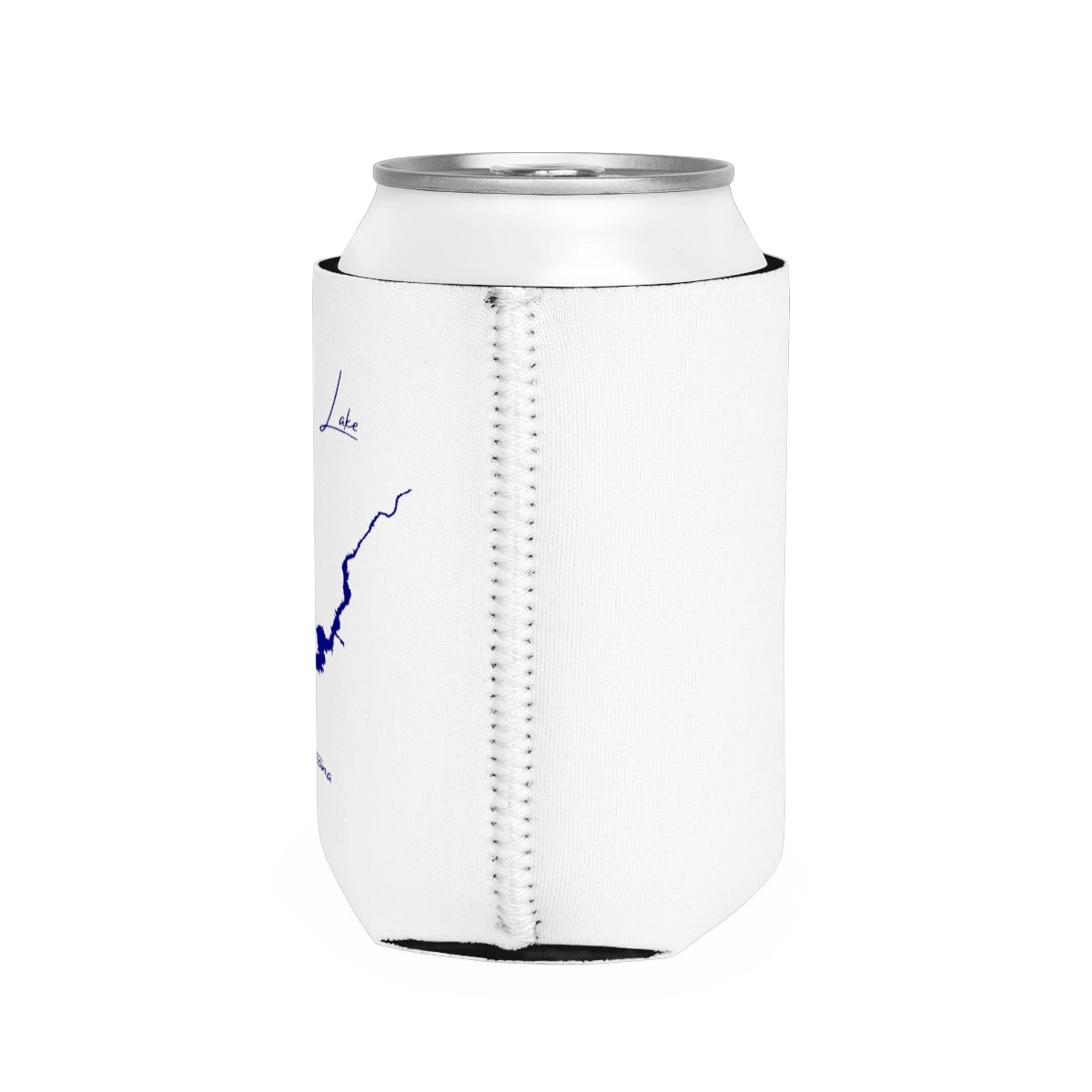 Arizona Apache Lake Can Koozie all position view from right white.webp