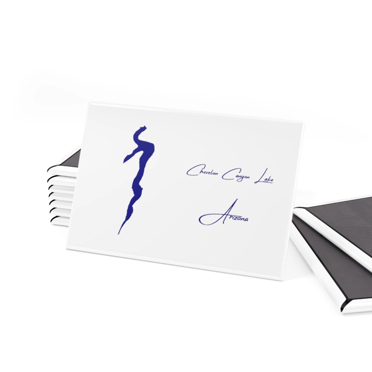 Arizona Chevelon Canyon Lake Magnet front position view from set 2 x 3.webp