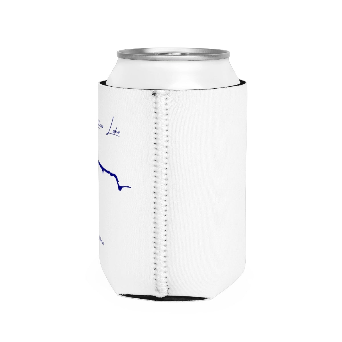 Arizona Fool Hollow Lake Can Koozie all position view from right white.webp