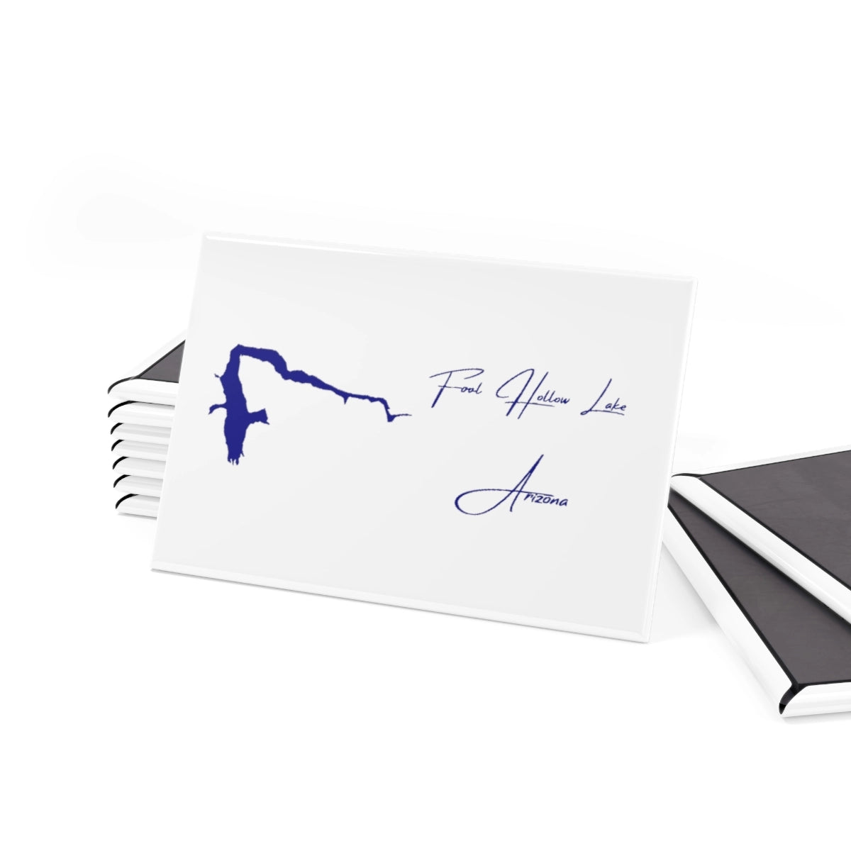 Arizona Fool Hollow Lake Magnet front position view from set 2 x 3.webp