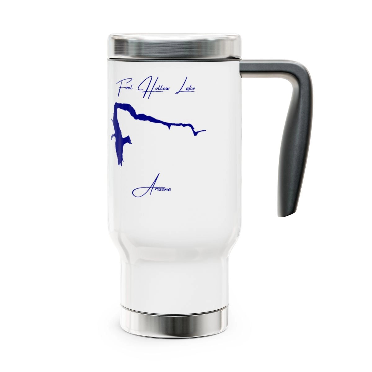 Arizona Fool Hollow Lake Travel Mug other position view from right 14oz.webp
