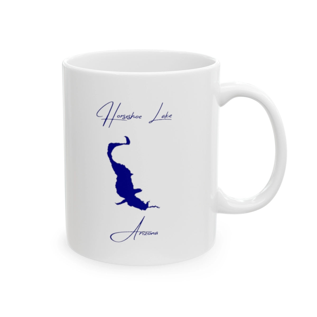 Arizona Horseshoe Lake Ceramic Mug other position view from right 11oz.webp