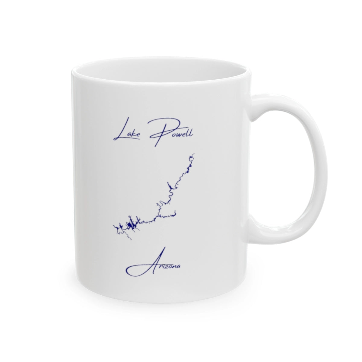 Arizona Lake Powell Ceramic Mug other position view from right 11oz.webp