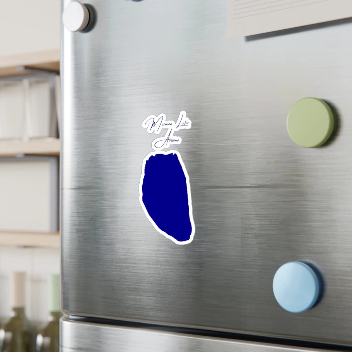 Arizona Mormon Lake Vinyl Decal other position view from context-2 4 x 6.webp