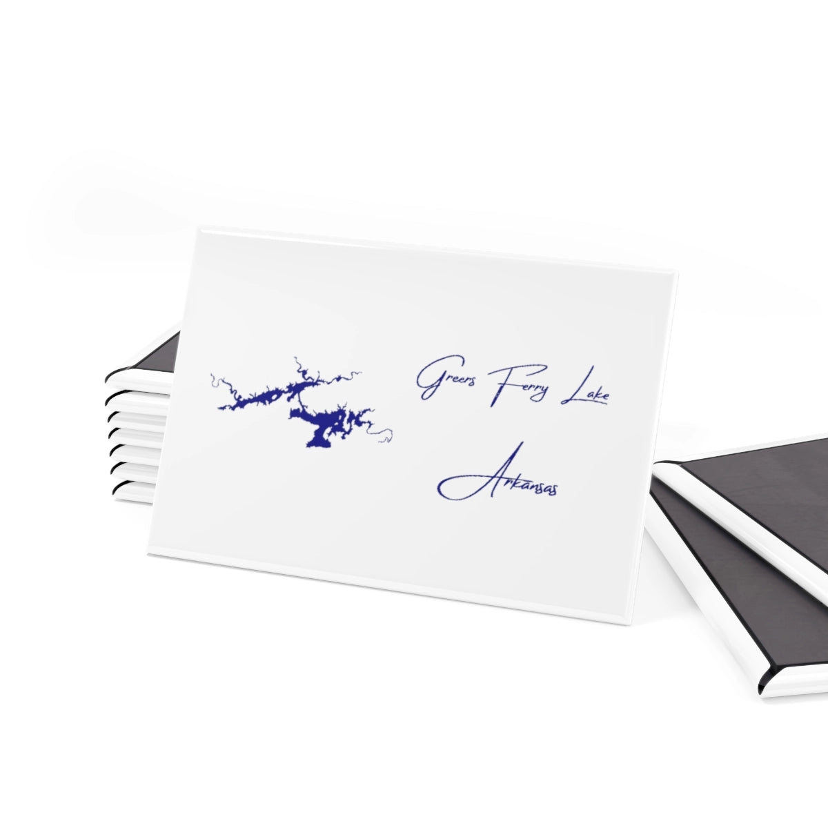 Arkansas Greers Ferry Lake Magnet front position view from set 2 x 3.webp