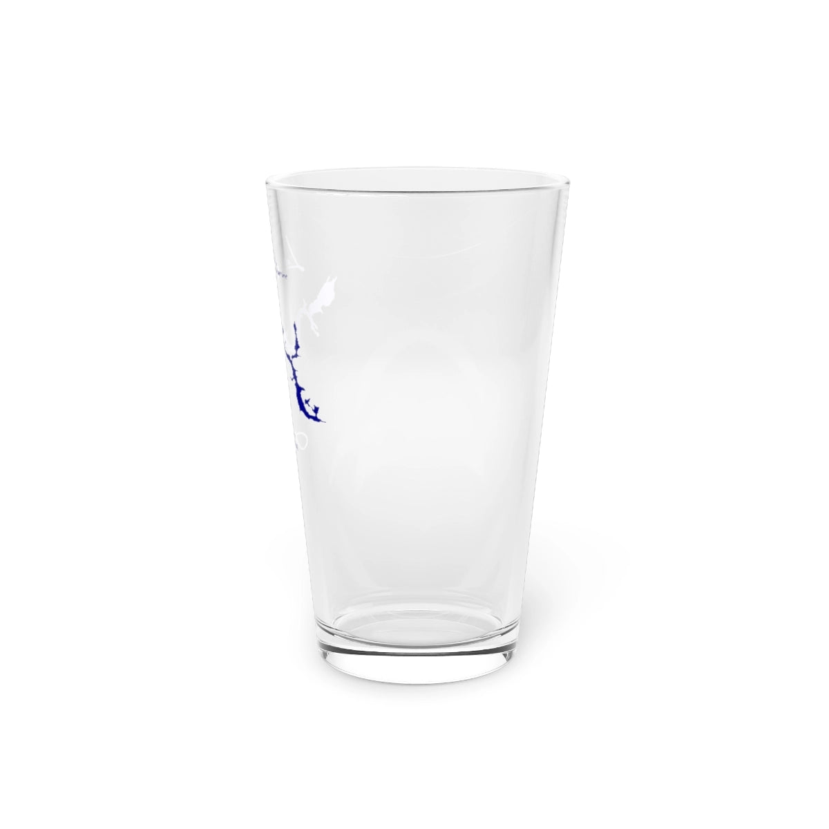 Arkansas Lake Catherine 16oz Pint Glass front position view from right 16oz.webp