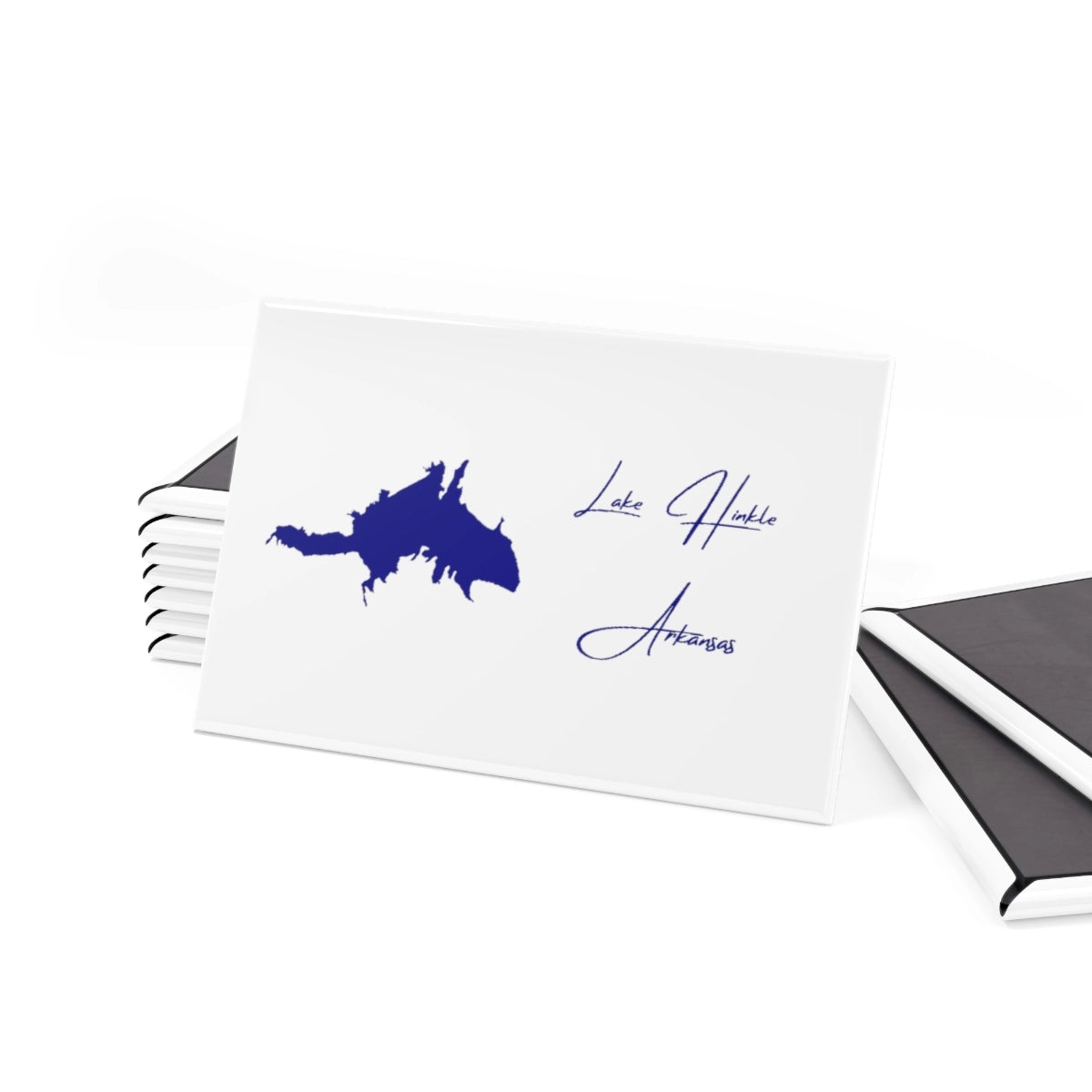 Arkansas Lake Hinkle Magnet front position view from set 2 x 3.webp