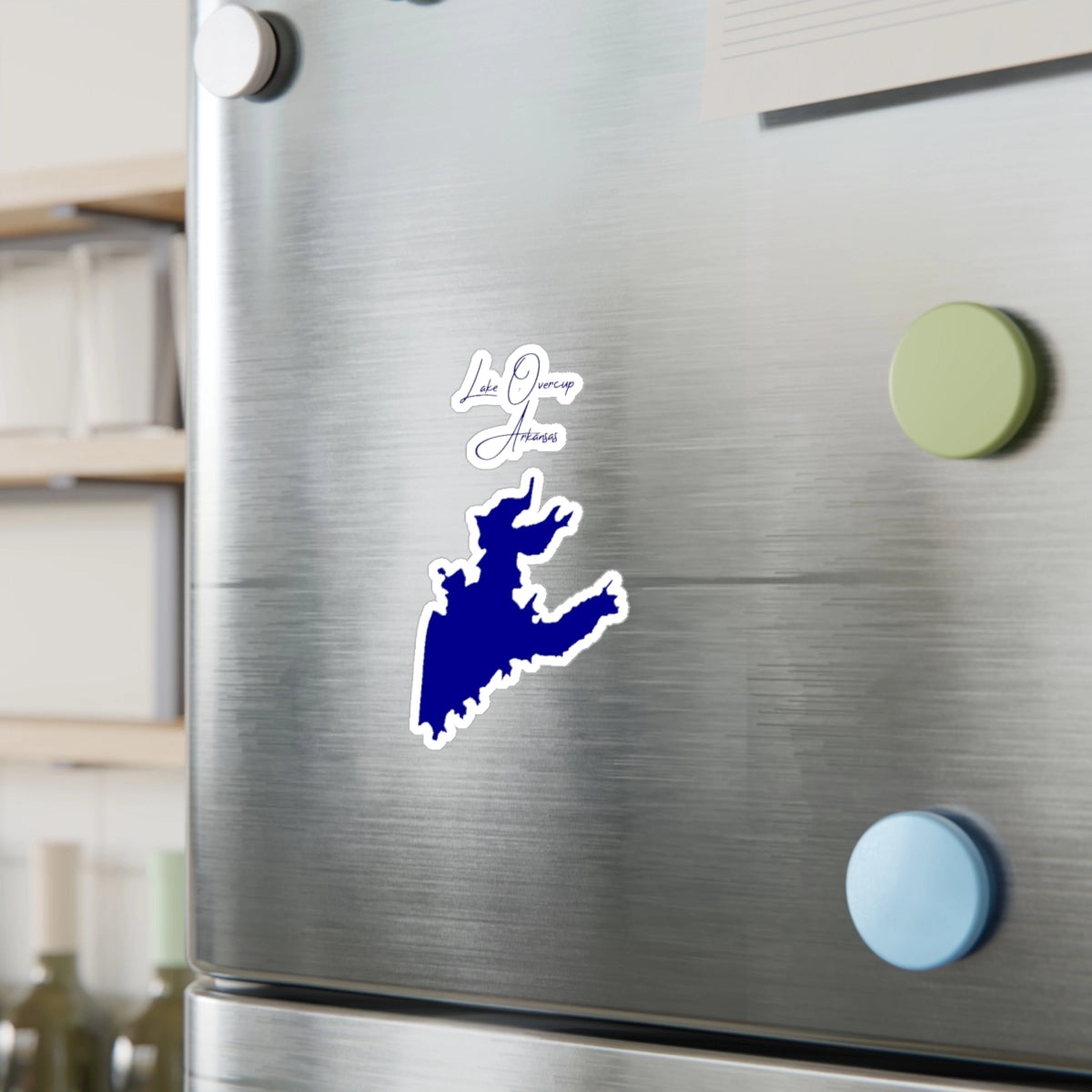 Arkansas Lake Overcup Vinyl Decal other position view from context-2 4 x 6.webp