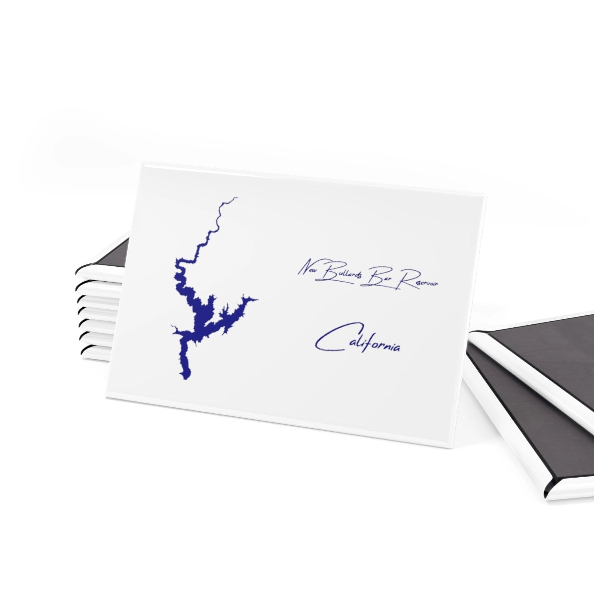 California New Bullards Bar Reservoir Magnet front position view from set 2 x 3.webp