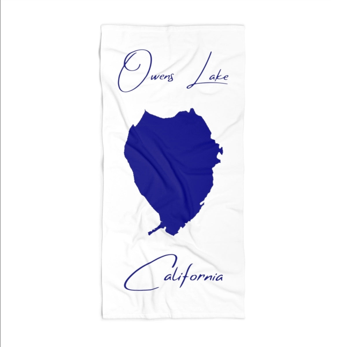 California Owens Lake Beach Towel front position view from front 36 x 72.webp