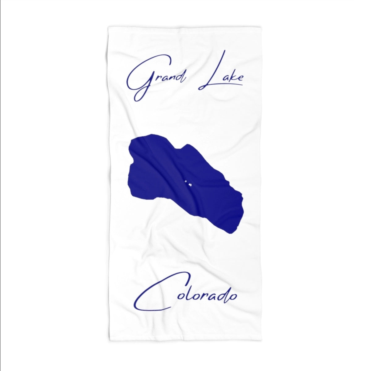 Colorado Grand Lake Beach Towel front position view from front 36 x 72.webp