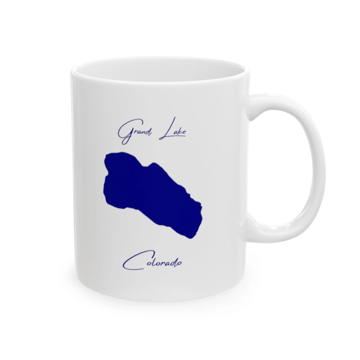 Colorado Grand Lake Ceramic Mug other position view from right 11oz.webp