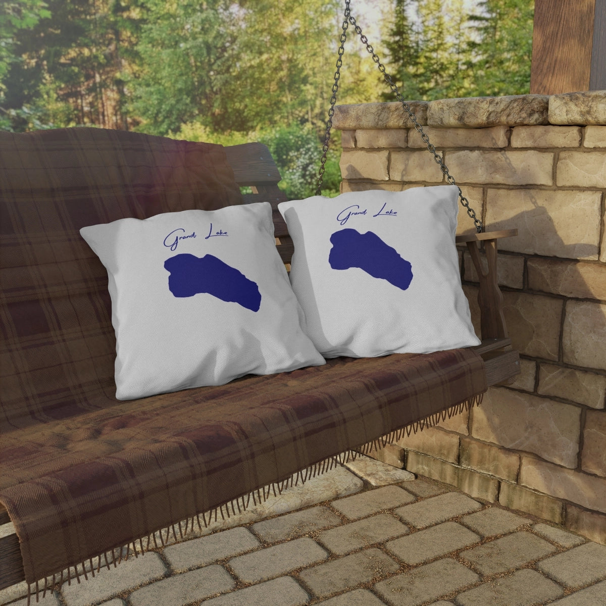 Colorado Grand Lake Outdoor Pillow all position view from context-2 20 x 20.webp