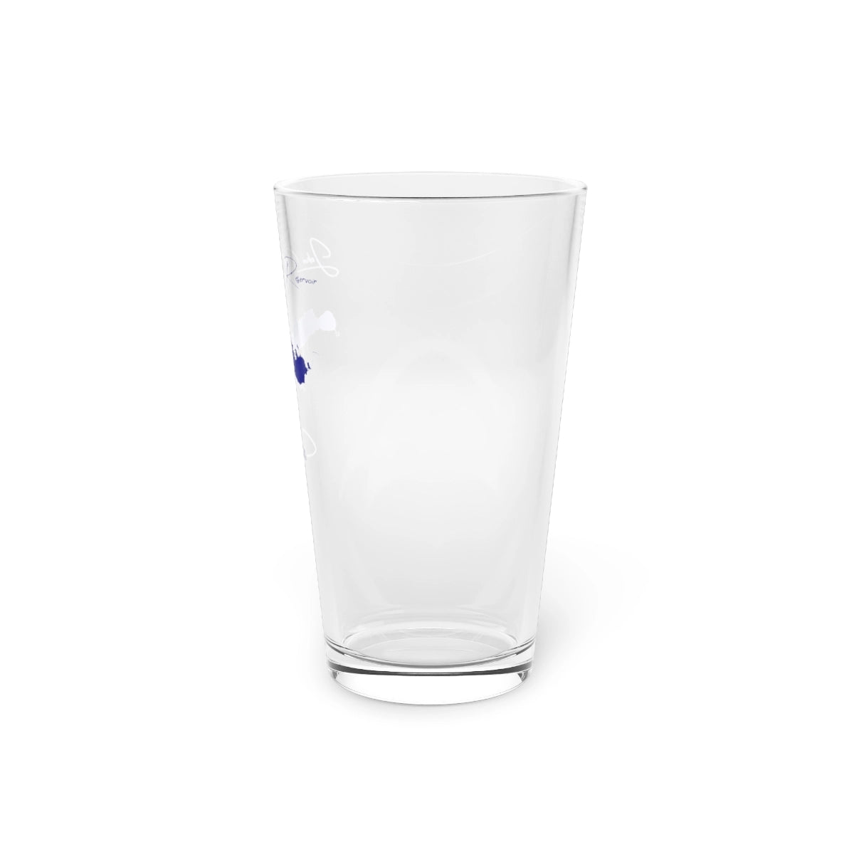 Colorado John Martin Reservoir 16oz Pint Glass front position view from right 16oz.webp