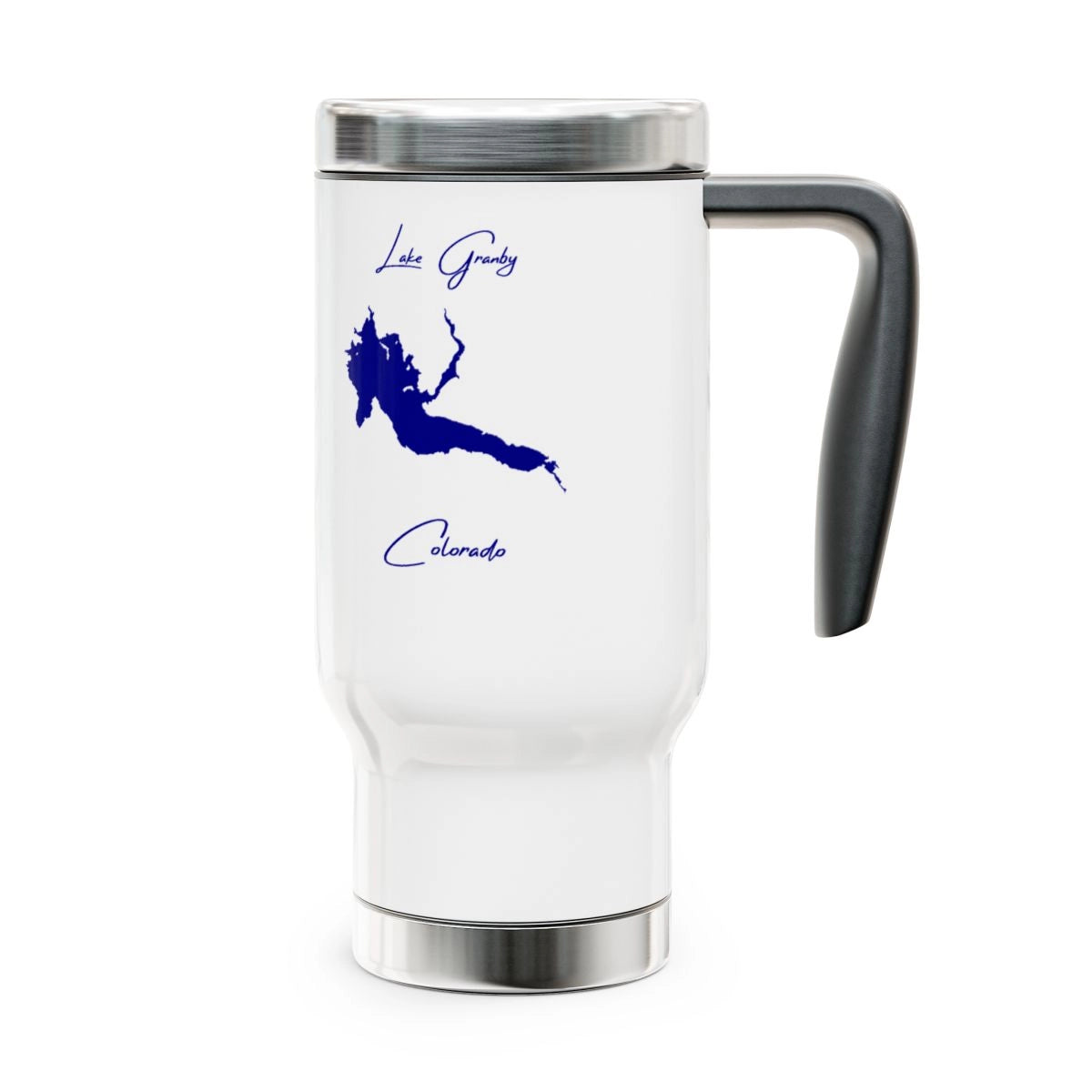 Colorado Lake Granby Travel Mug other position view from right 14oz.webp