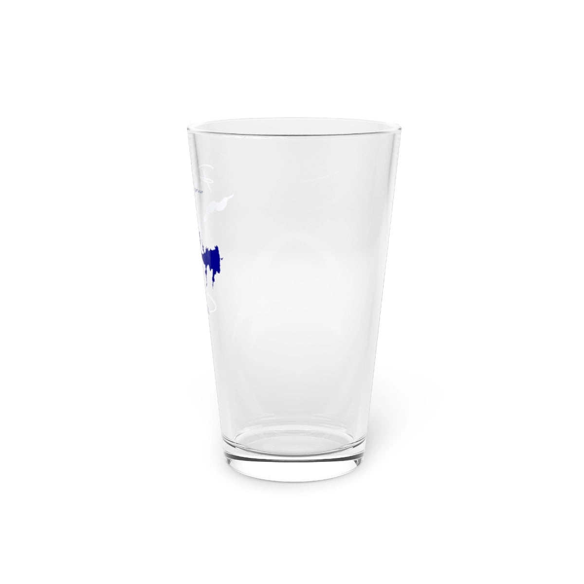 Colorado Pueblo Reservoir 16oz Pint Glass front position view from right 16oz.webp