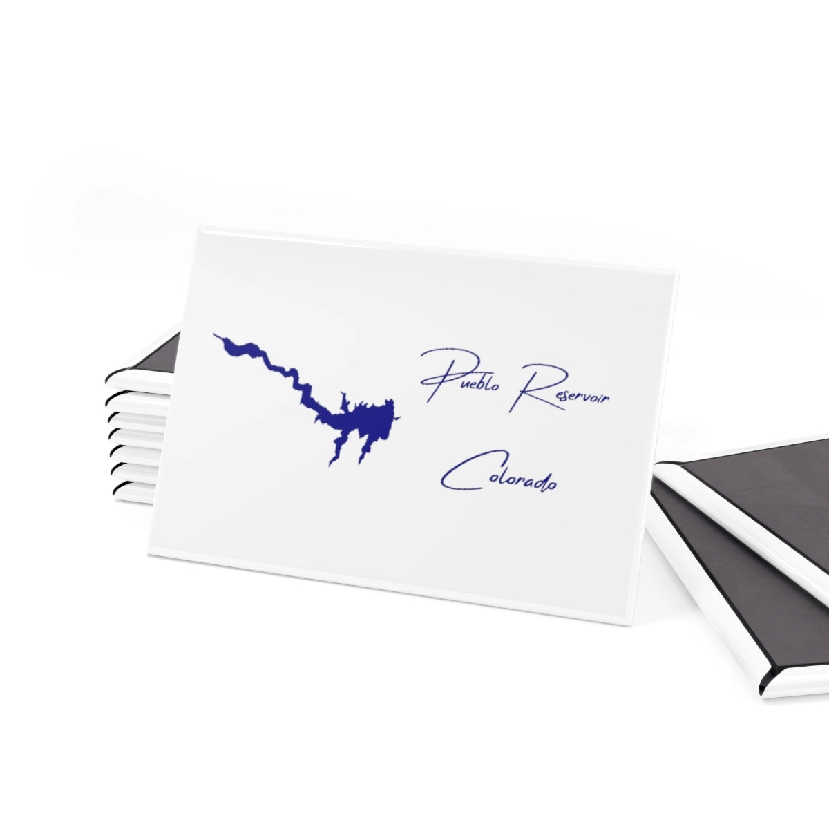 Colorado Pueblo Reservoir Magnet front position view from set 2 x 3.webp