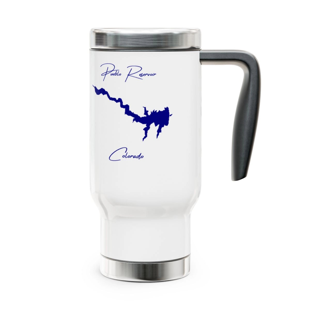Colorado Pueblo Reservoir Travel Mug other position view from right 14oz.webp