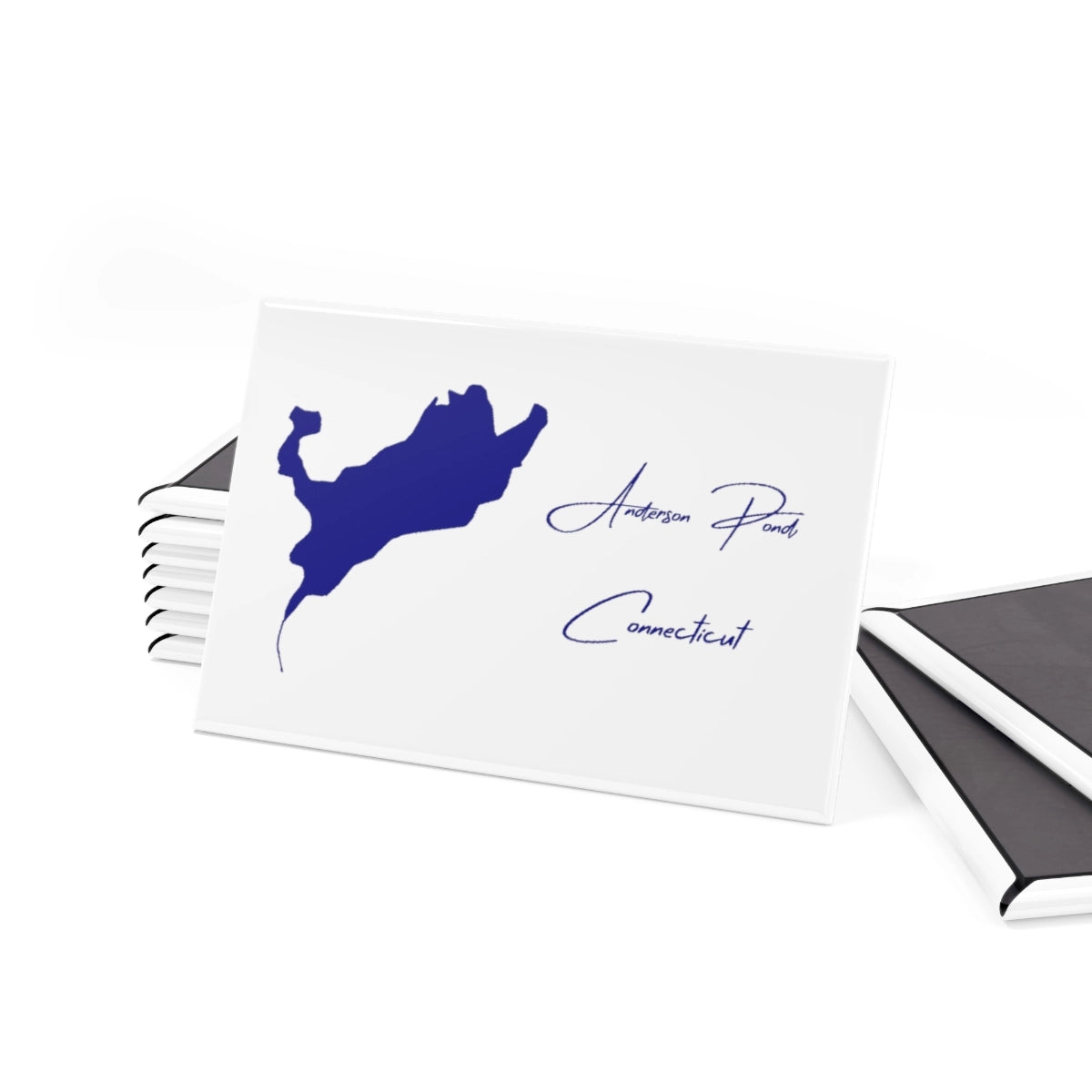 Connecticut Anderson Pond Magnet front position view from set 2 x 3.webp