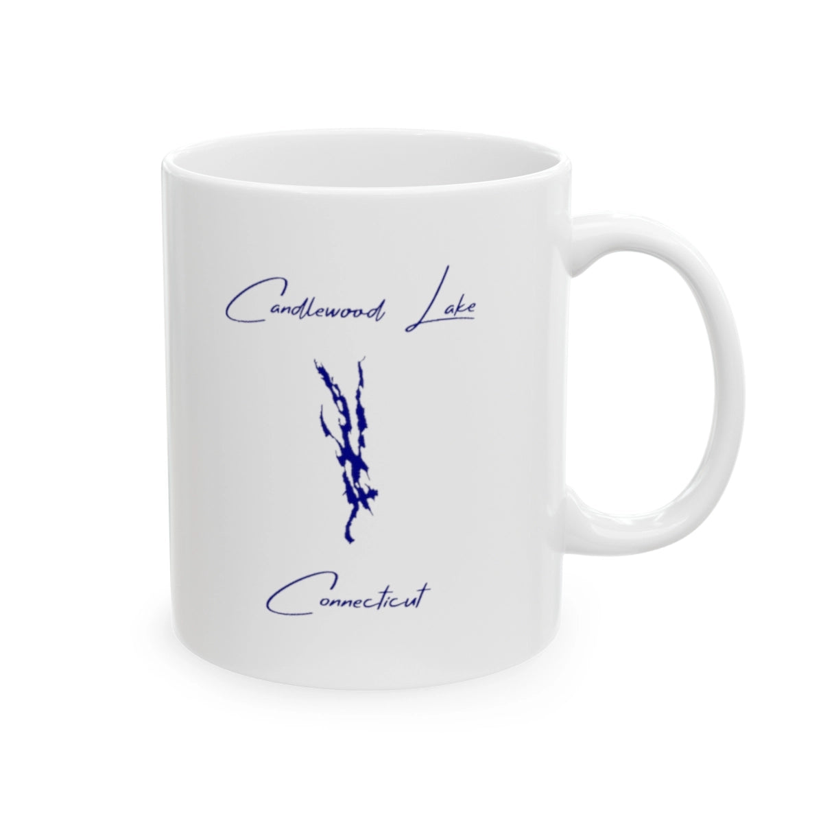 Connecticut Candlewood Lake Ceramic Mug other position view from right 11oz.webp