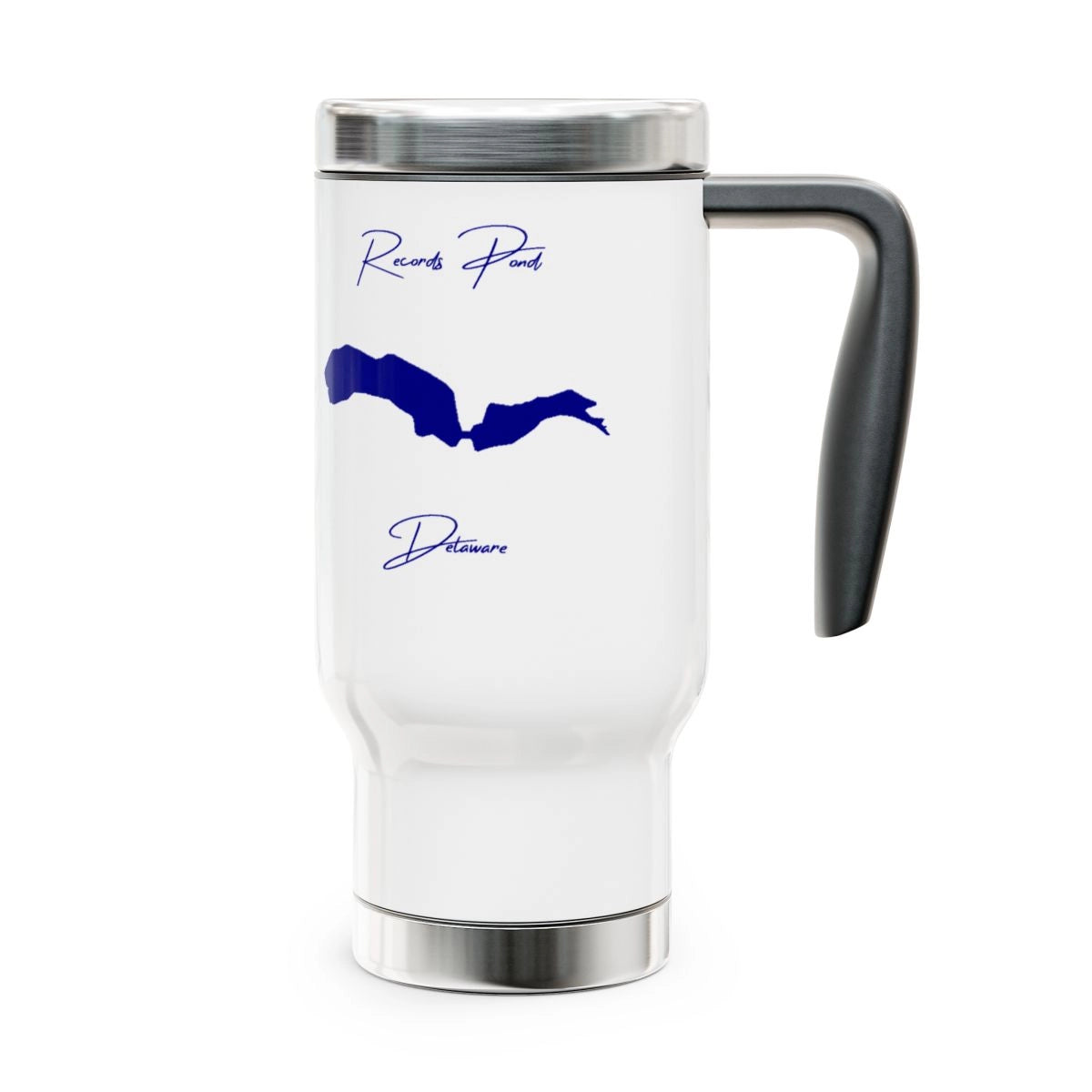 Delaware Records Pond Travel Mug other position view from right 14oz.webp