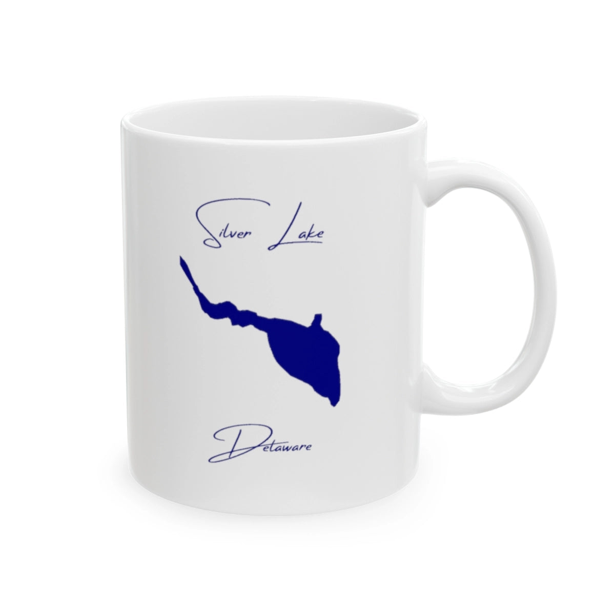 Delaware Silver Lake Ceramic Mug other position view from right 11oz.webp