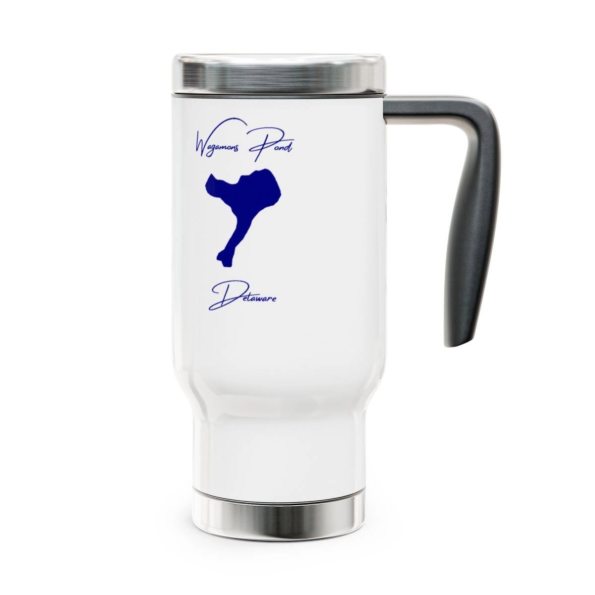 Delaware Wagamons Pond Travel Mug other position view from right 14oz.webp