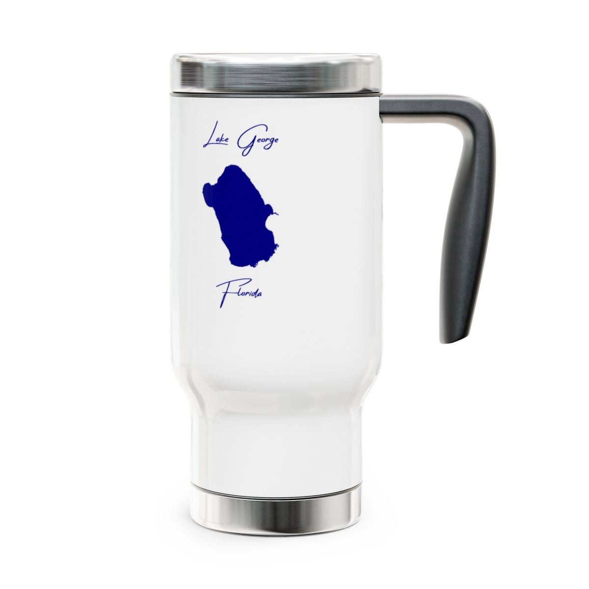 Florida Lake George Travel Mug other position view from right 14oz.webp