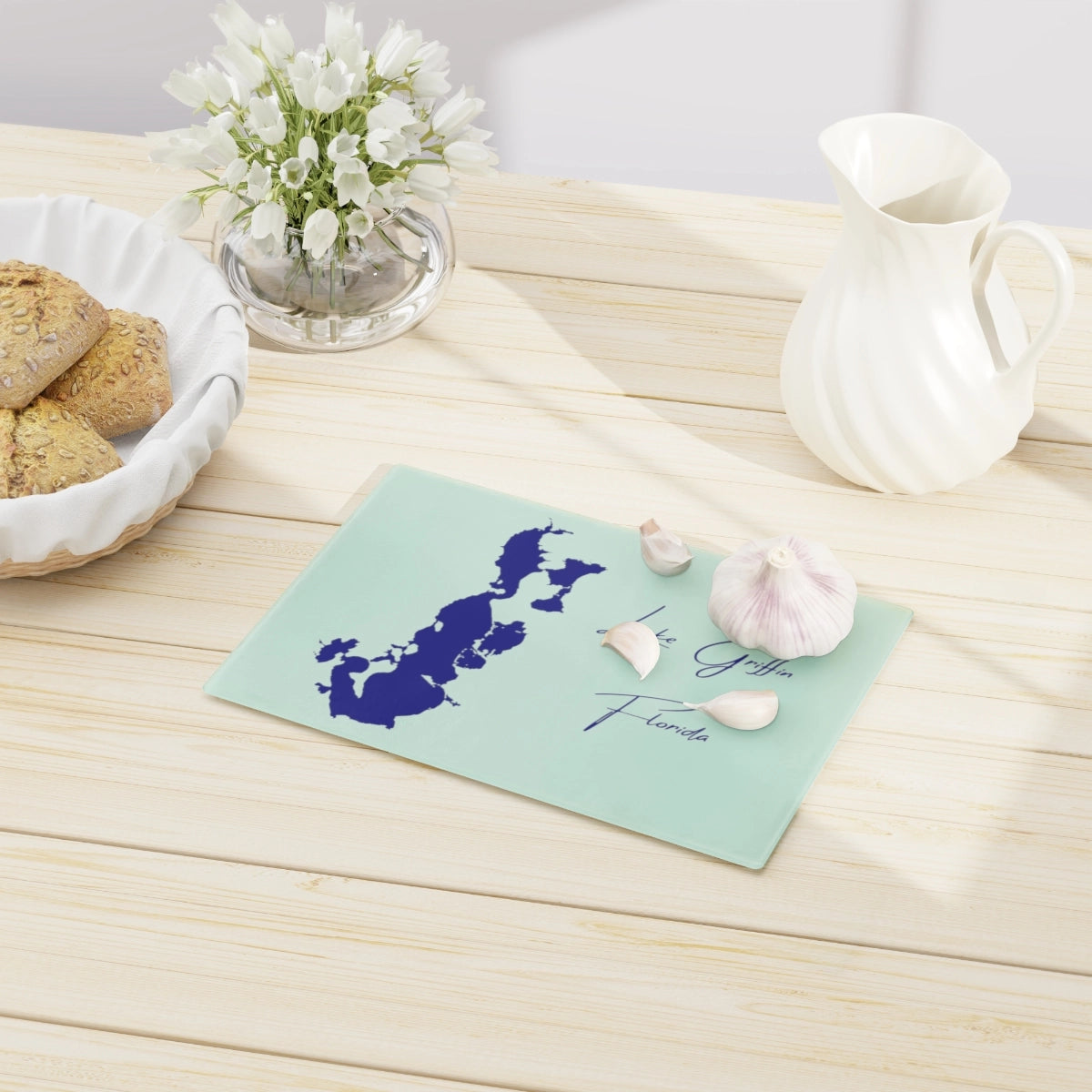 Florida Lake Griffin Cutting Board other position view from context-1 small.webp