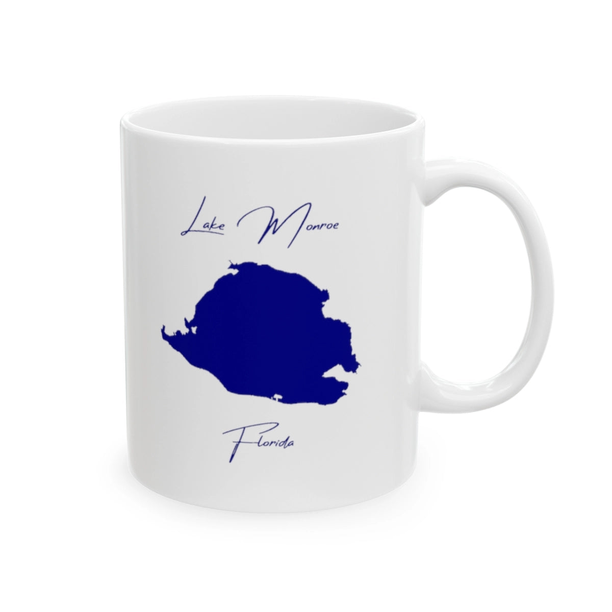 Florida Lake Monroe Ceramic Mug other position view from right 11oz.webp