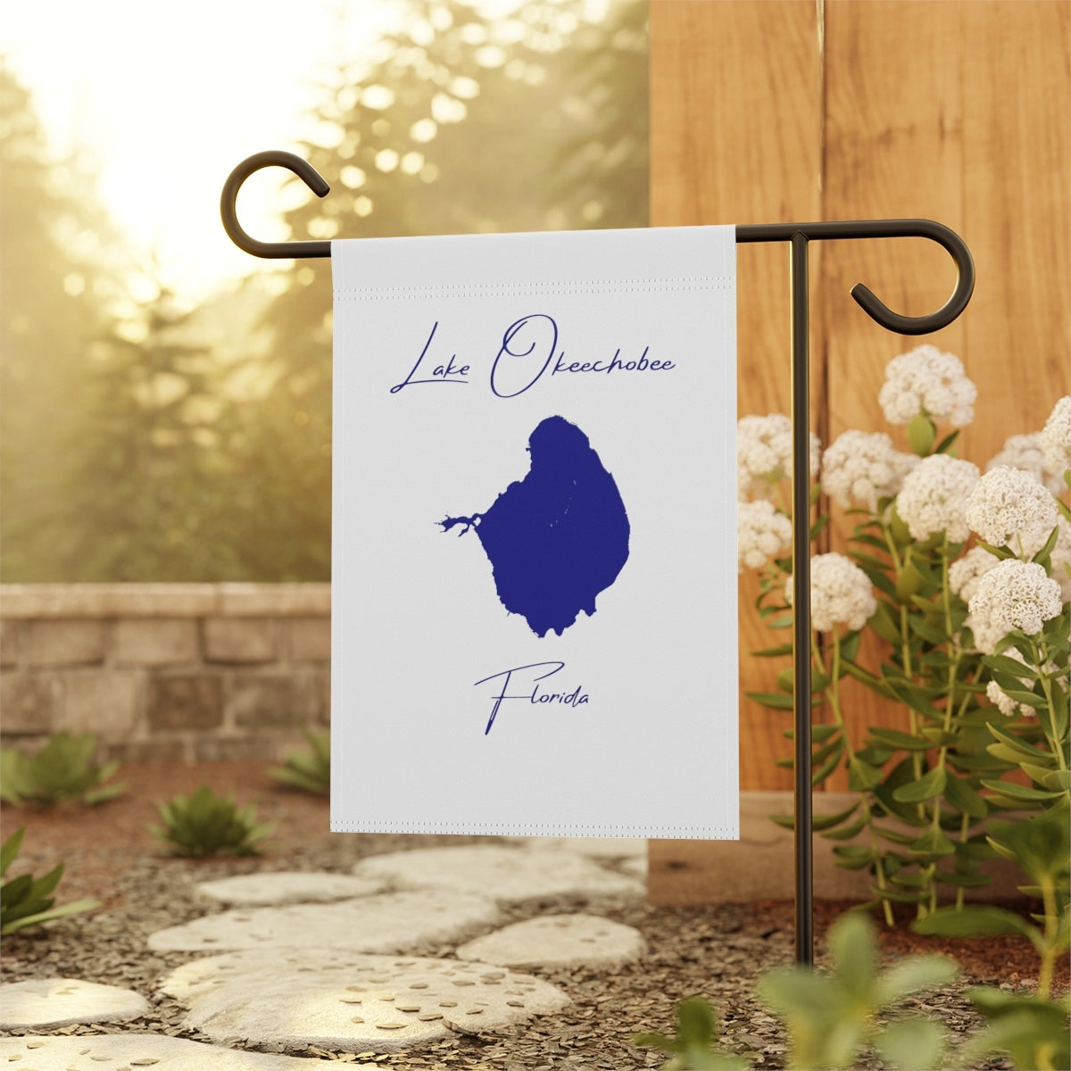 Florida Lake Okeechobee Garden Banner other position view from context-1 12'' x 18''.webp