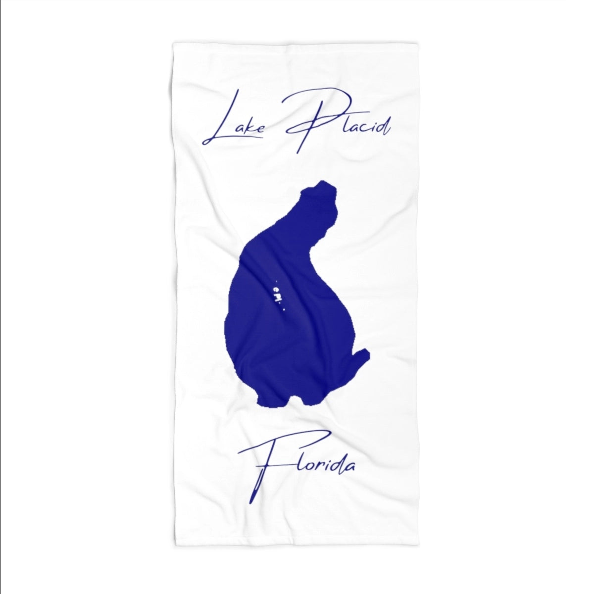 Florida Lake Placid Beach Towel front position view from front 36 x 72.webp