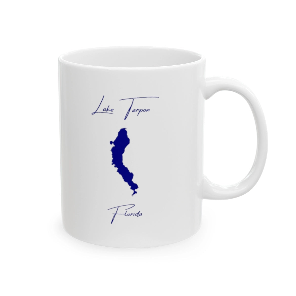 Florida Lake Tarpon Ceramic Mug other position view from right 11oz.webp