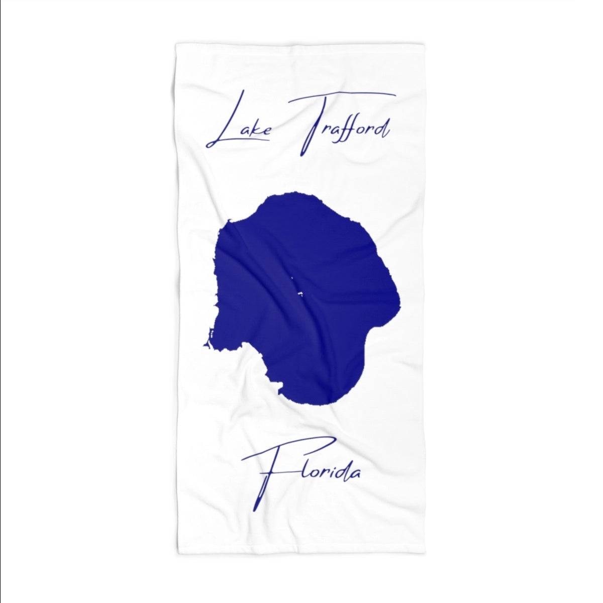 Florida Lake Trafford Beach Towel front position view from front 36 x 72.webp