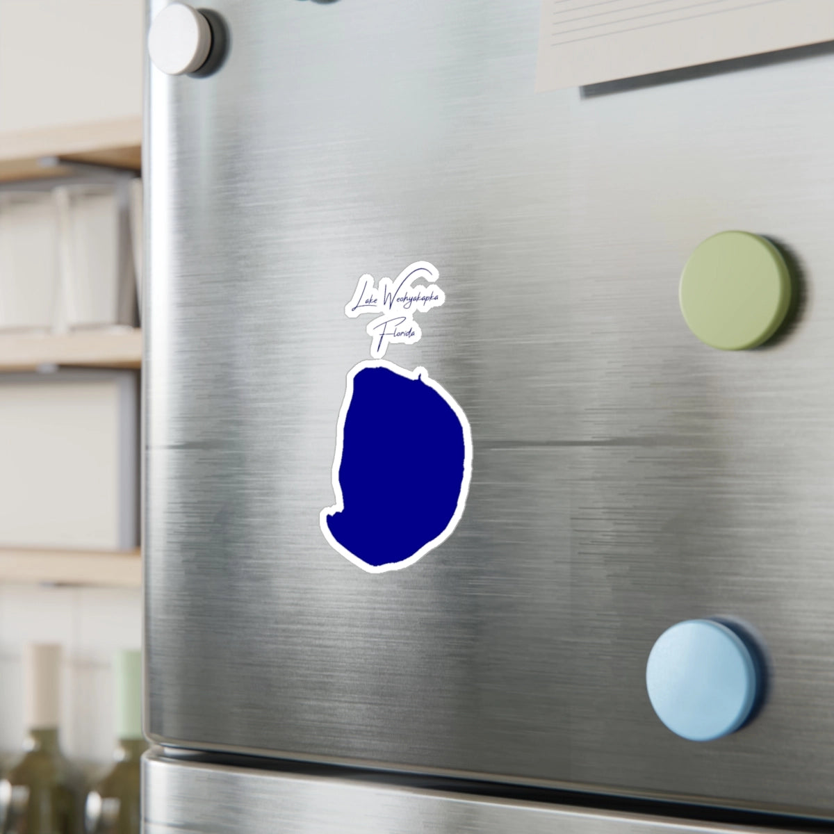 Florida Lake Weohyakapka Vinyl Decal other position view from context-2 4 x 6.webp