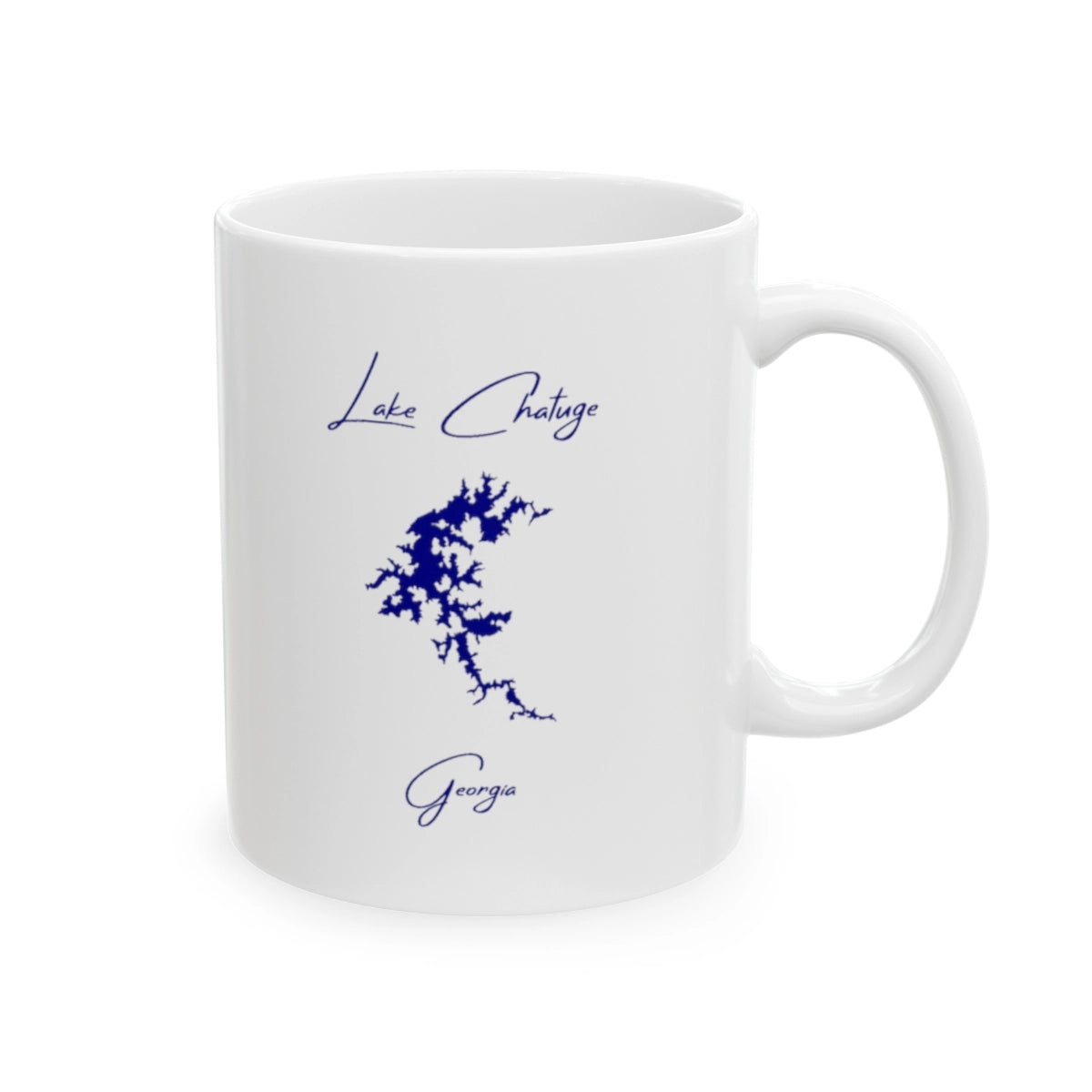 Georgia Lake Chatuge Ceramic Mug other position view from right 11oz.webp