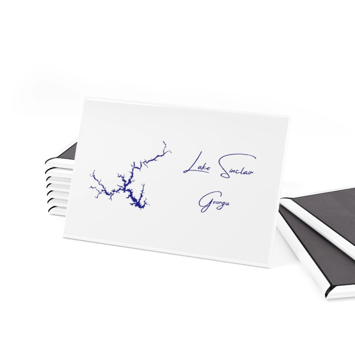 Georgia Lake Sinclair Magnet front position view from set 2 x 3.webp