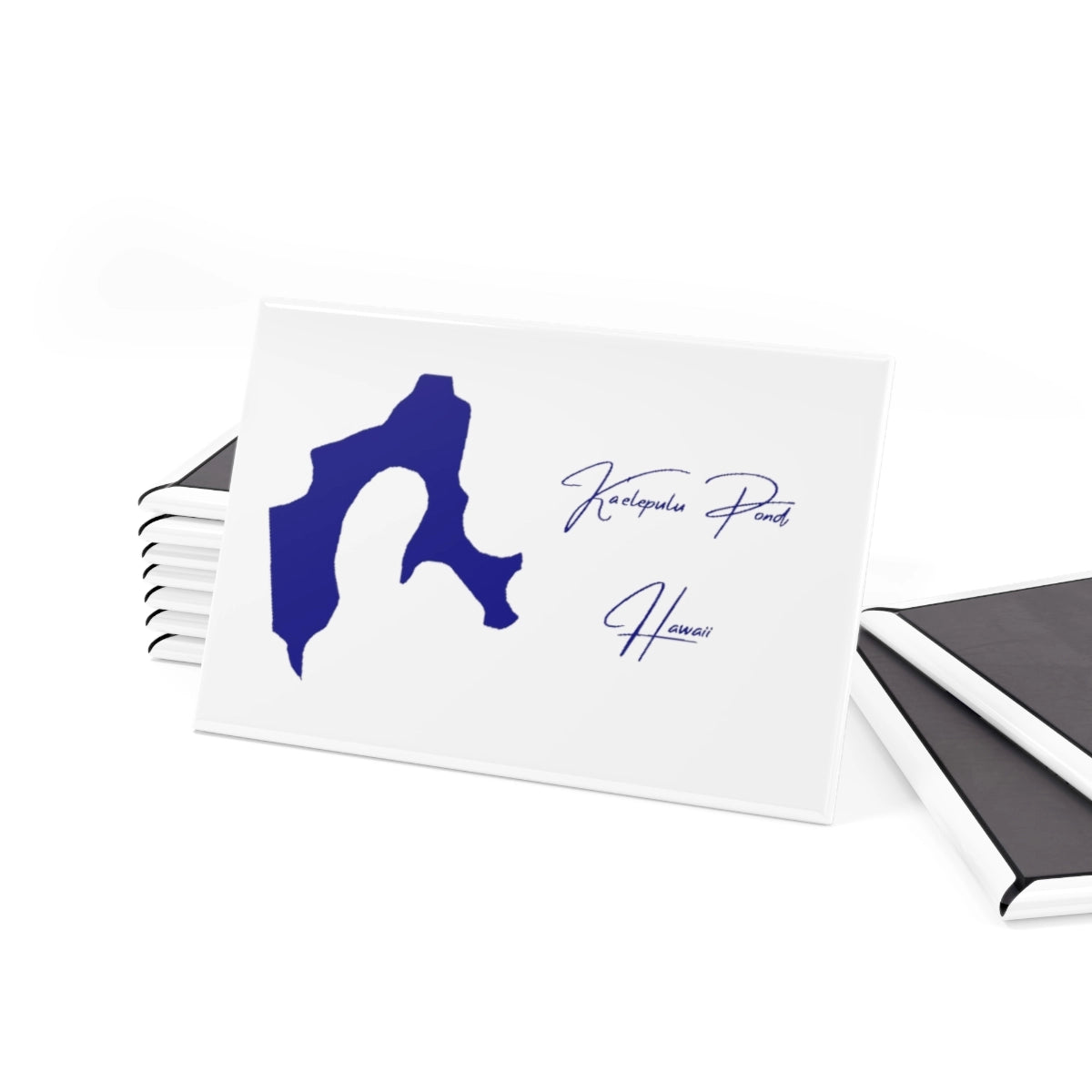 Hawaii Ka'elepulu Pond Magnet front position view from set 2 x 3.webp