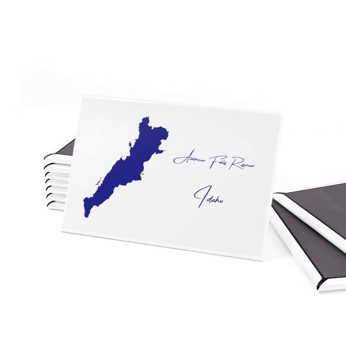 Idaho American Falls Reservoir Magnet front position view from set 2 x 3.webp