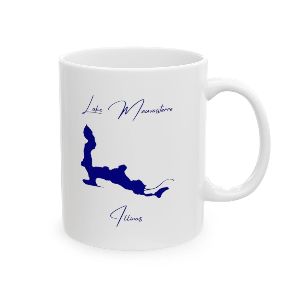 Illinois Lake Mauvaisterre Ceramic Mug other position view from right 11oz.webp