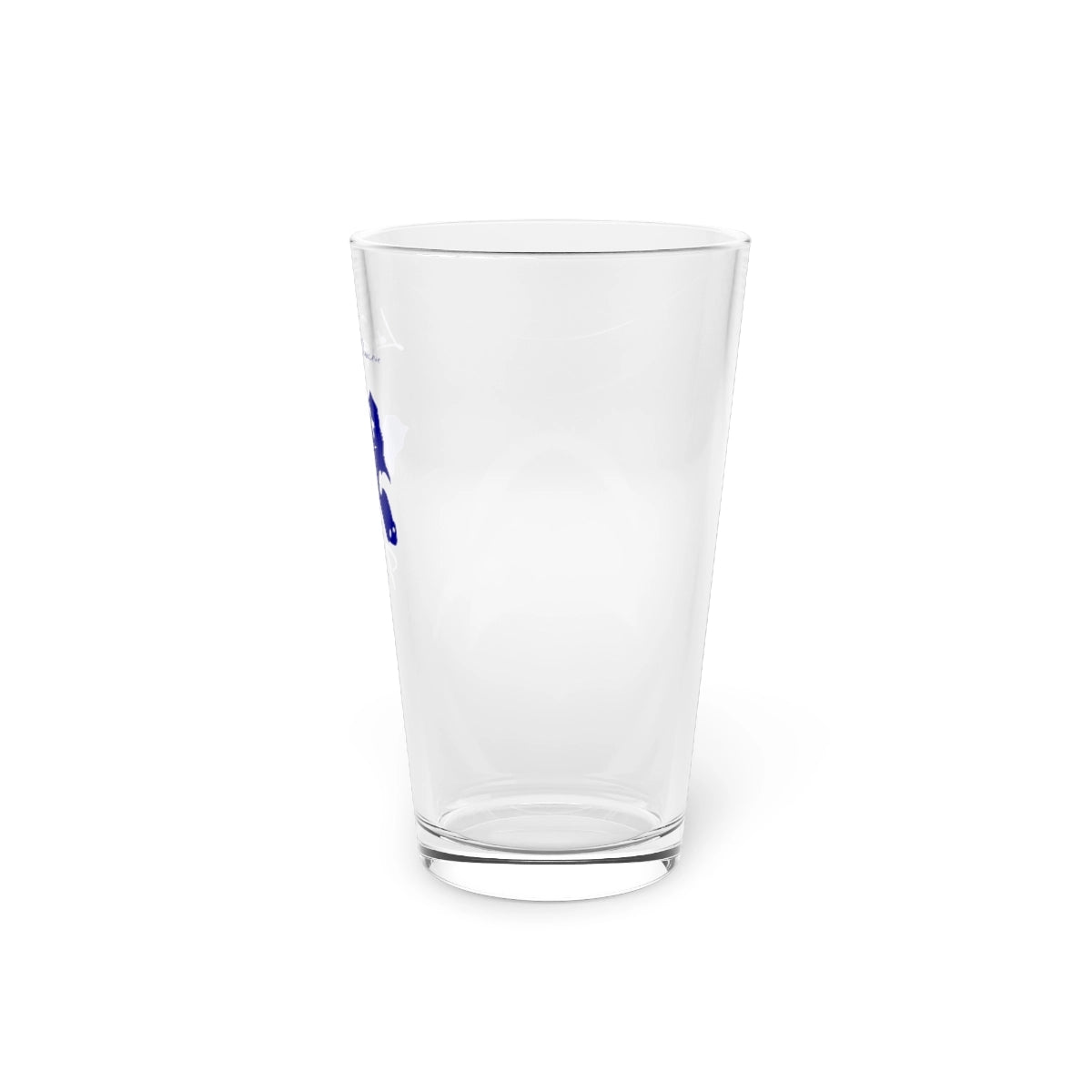 Indiana Lake Papakeechie 16oz Pint Glass front position view from right 16oz.webp