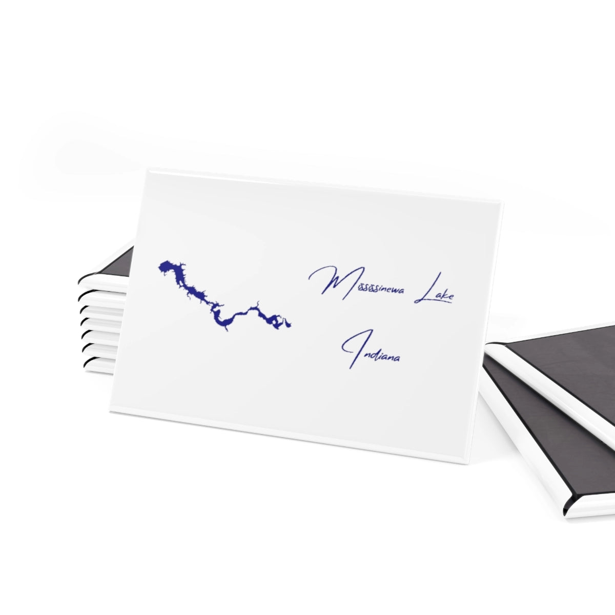 Indiana Mississinewa Lake Magnet front position view from set 2 x 3.webp