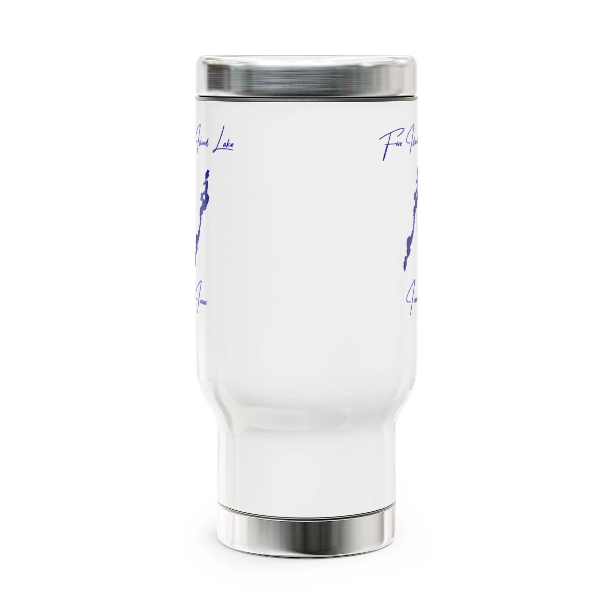Iowa Five Island Lake Travel Mug other position view from front 14oz.webp